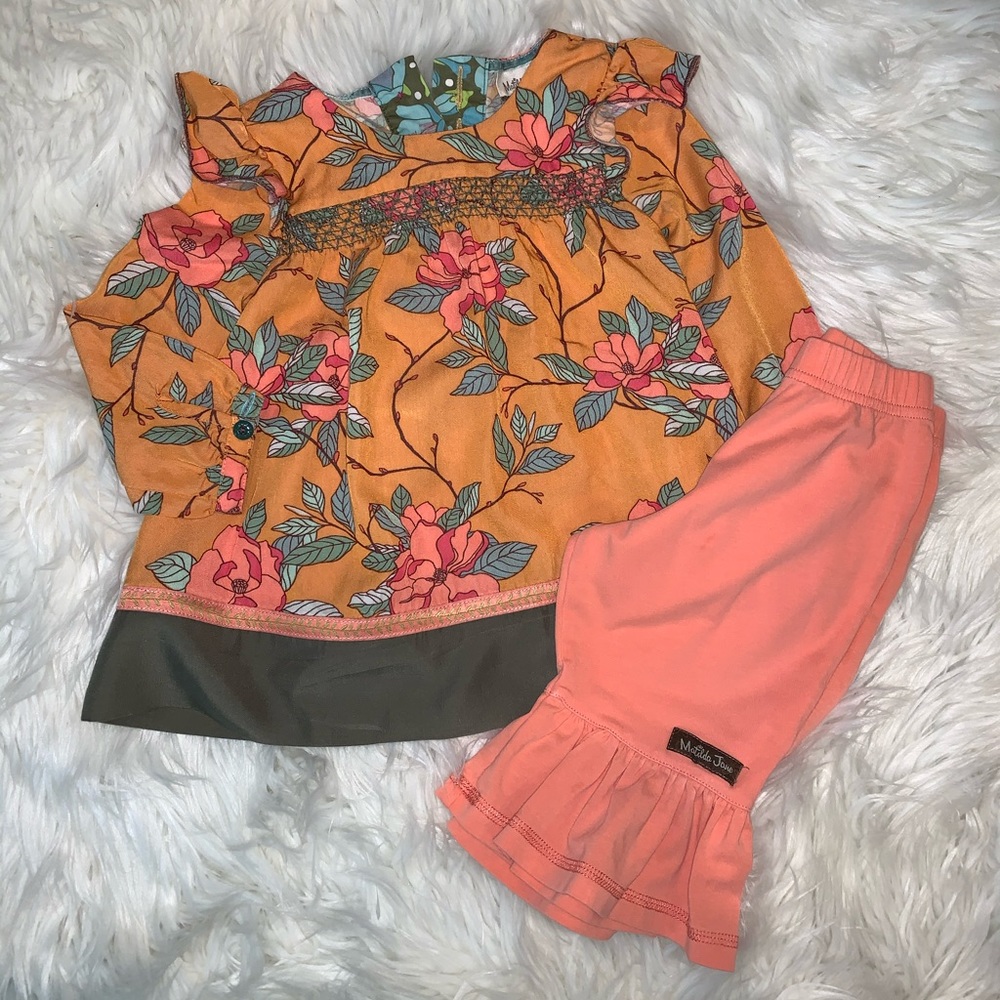 Matilda Jane Tunic and Ruffle Pant Set